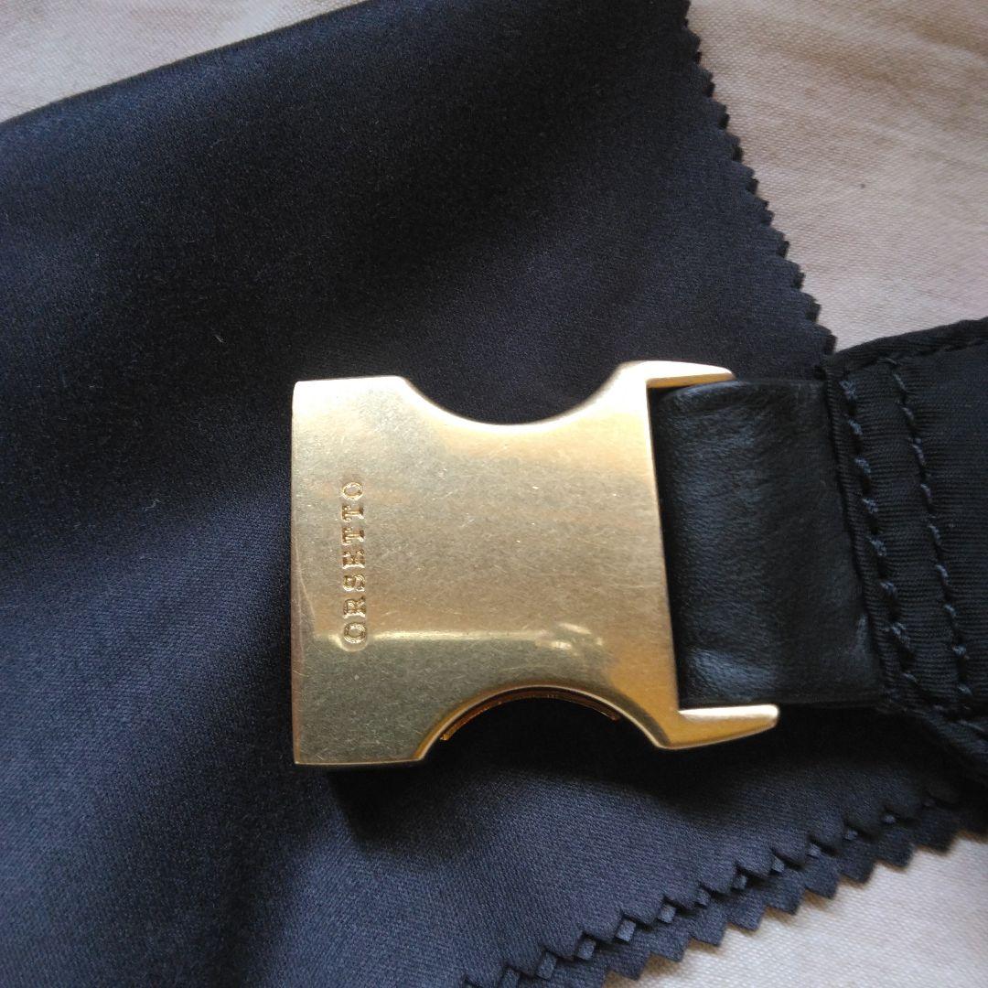 【未使用】ORSETTO/オルセット　ボディバッグ ブラック