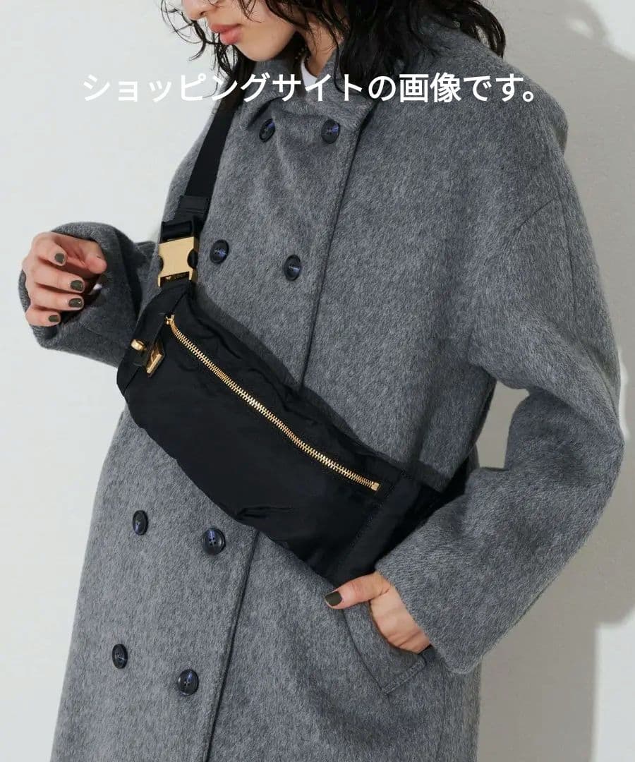 【未使用】ORSETTO/オルセット　ボディバッグ ブラック