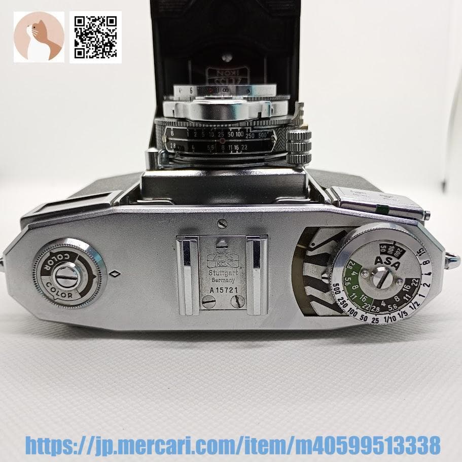 【整備済完動品】ZEISS IKON Contessa35