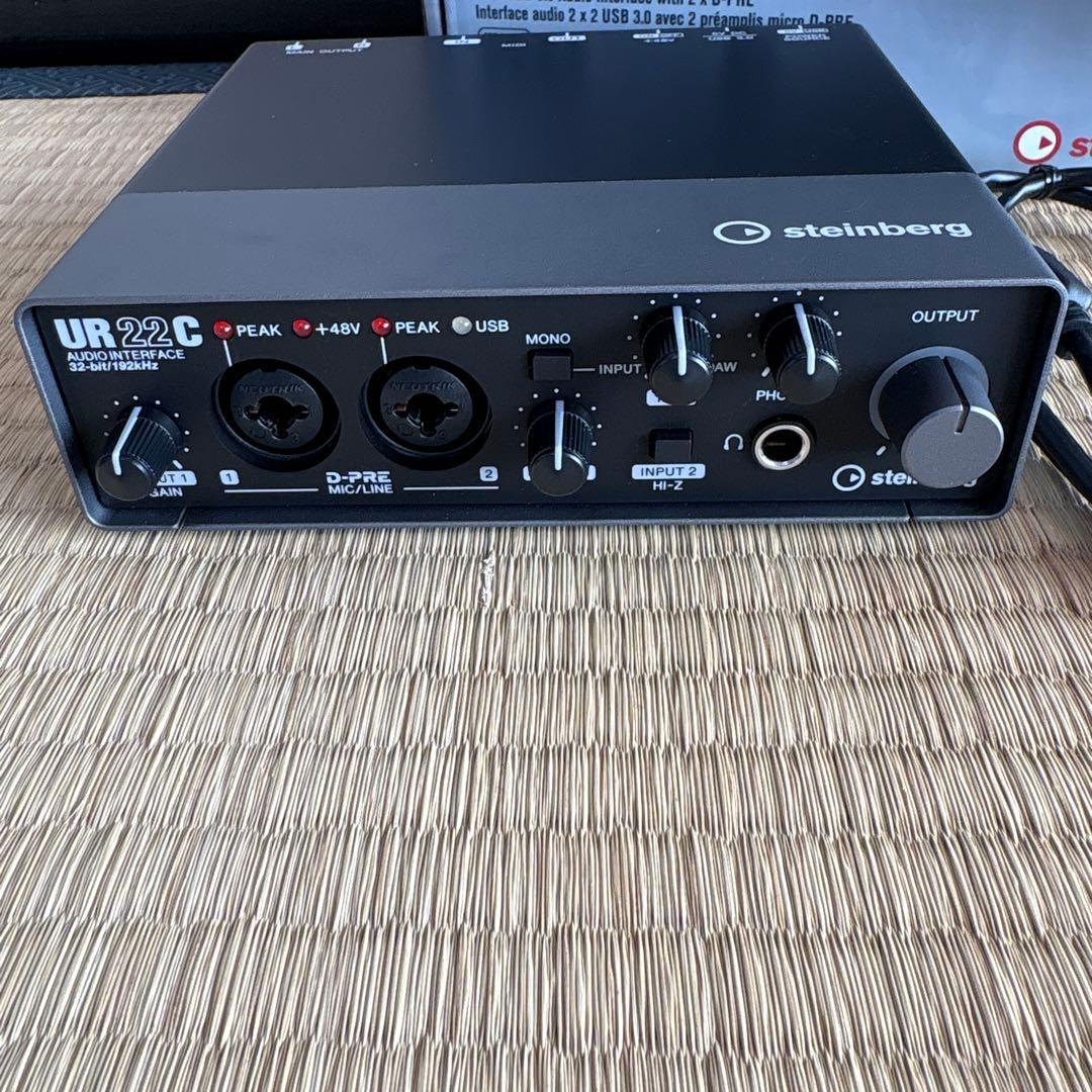 スタインバーグ UR22C オーディオインターフェース
