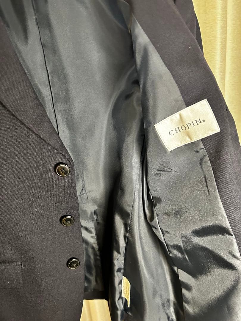 ⭐*︎様 CHOPINフォーマル ウール100%130cm男の子スーツ 濃紺(受