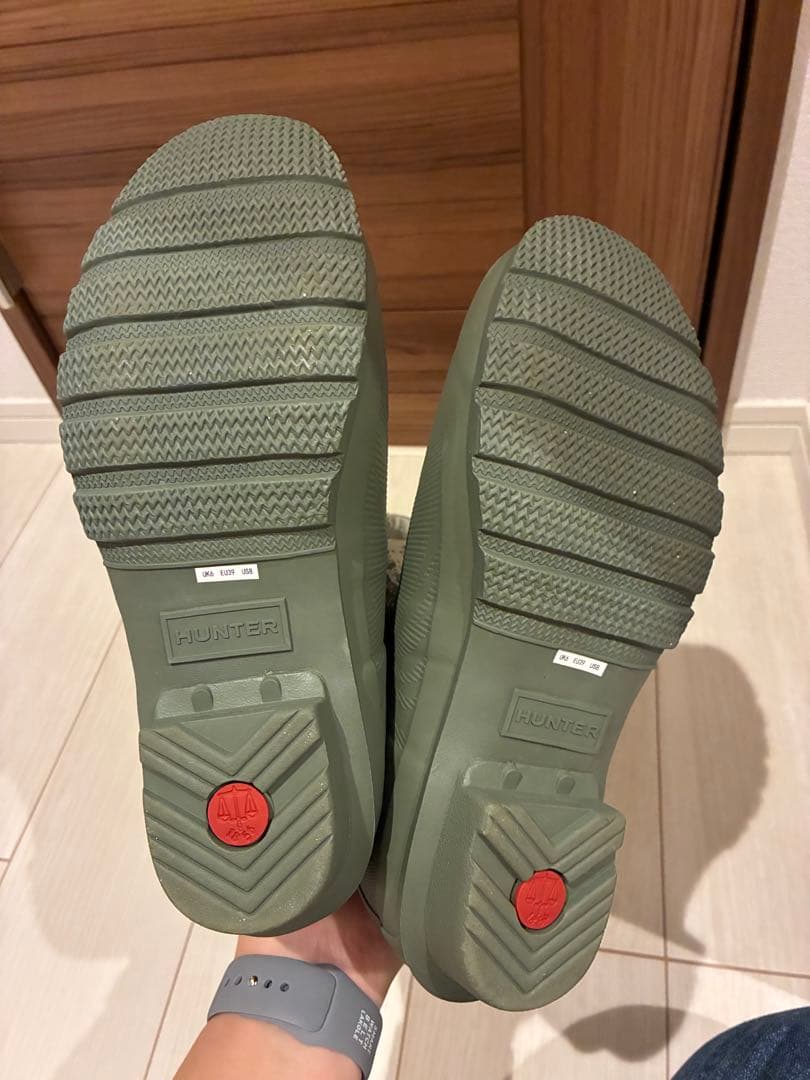 HUNTER 長靴 オリーブグリーン