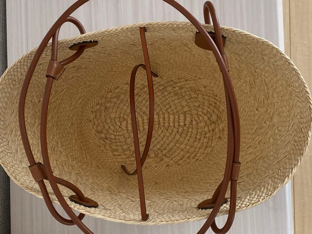 【美品】正規品 LOEWE アナグラム カゴバッグ スモール