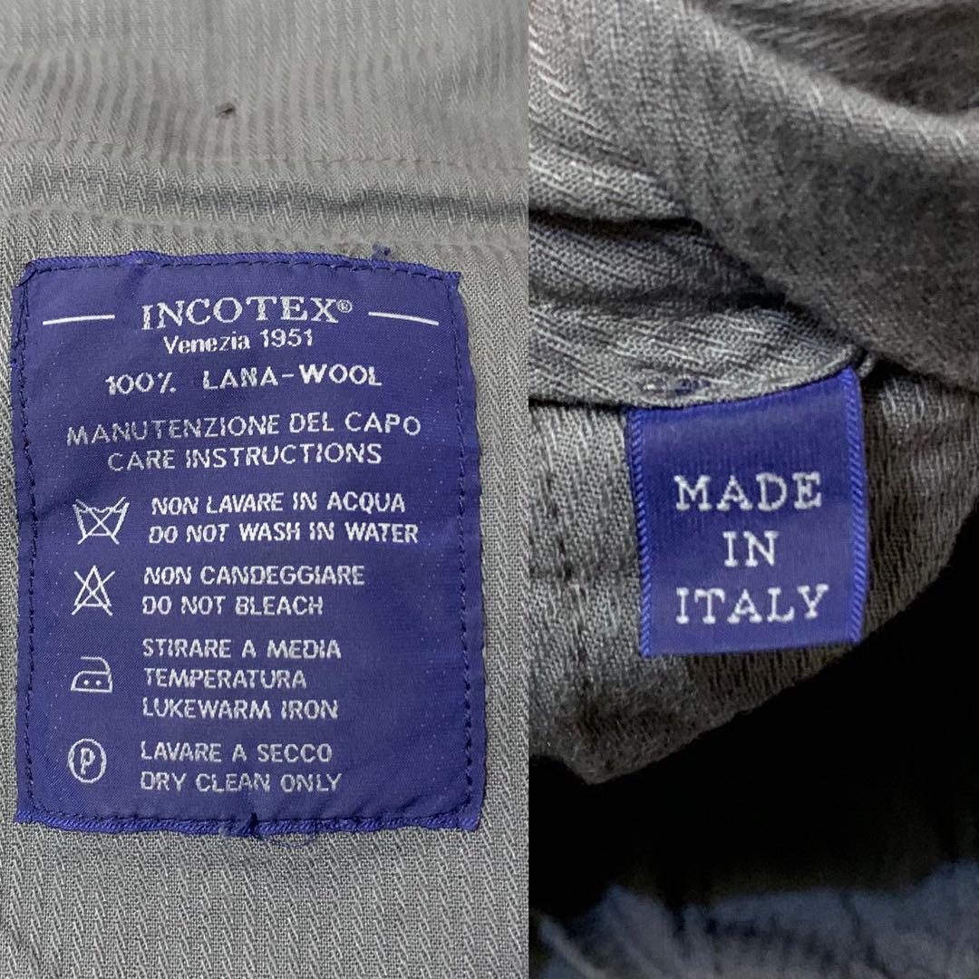 ●incotex 46 イタリア製 100% ウール 定価¥40,000程