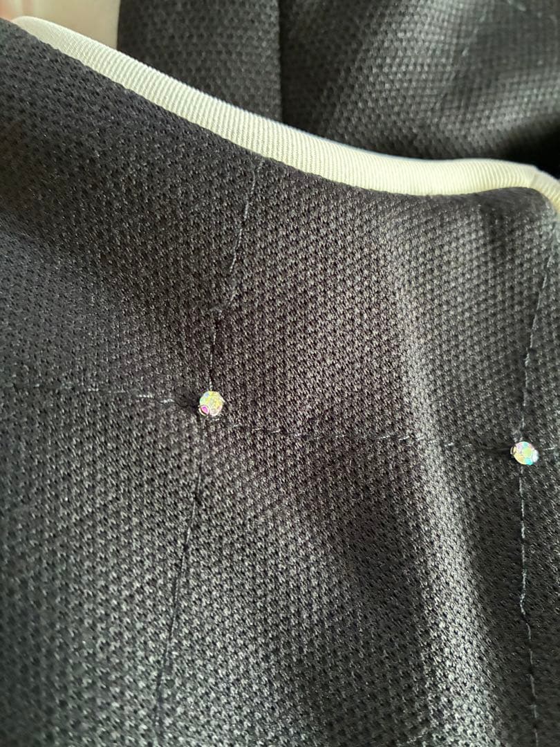 robe de fleurs glossy ドレス　M セットアップ　ブラック