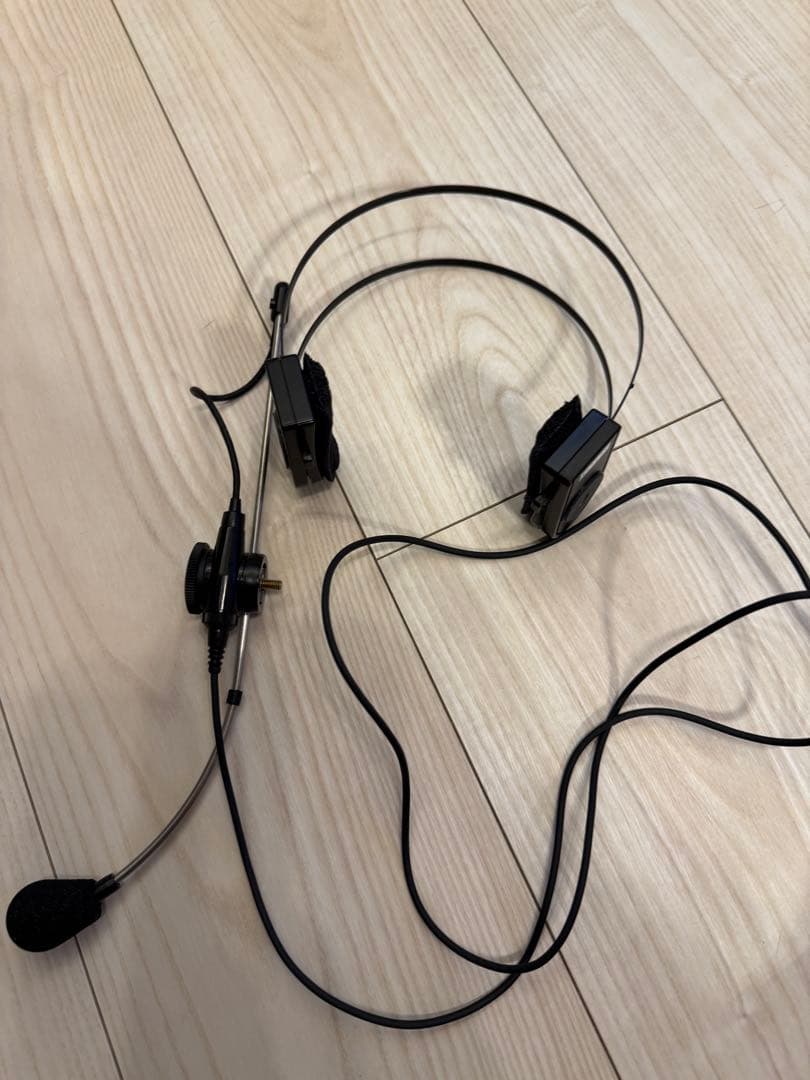 マイクロホンとヘッドセットのセット