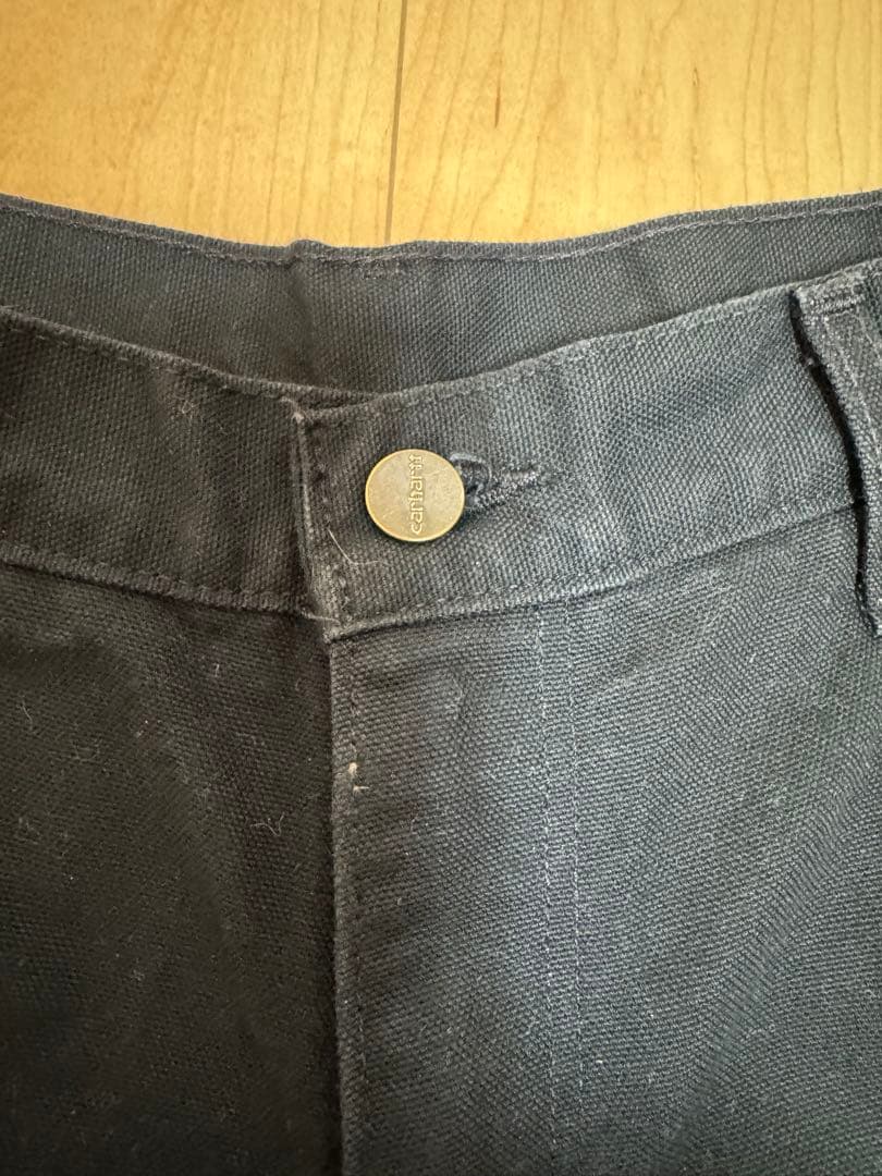Carhartt 黒 ワークパンツ