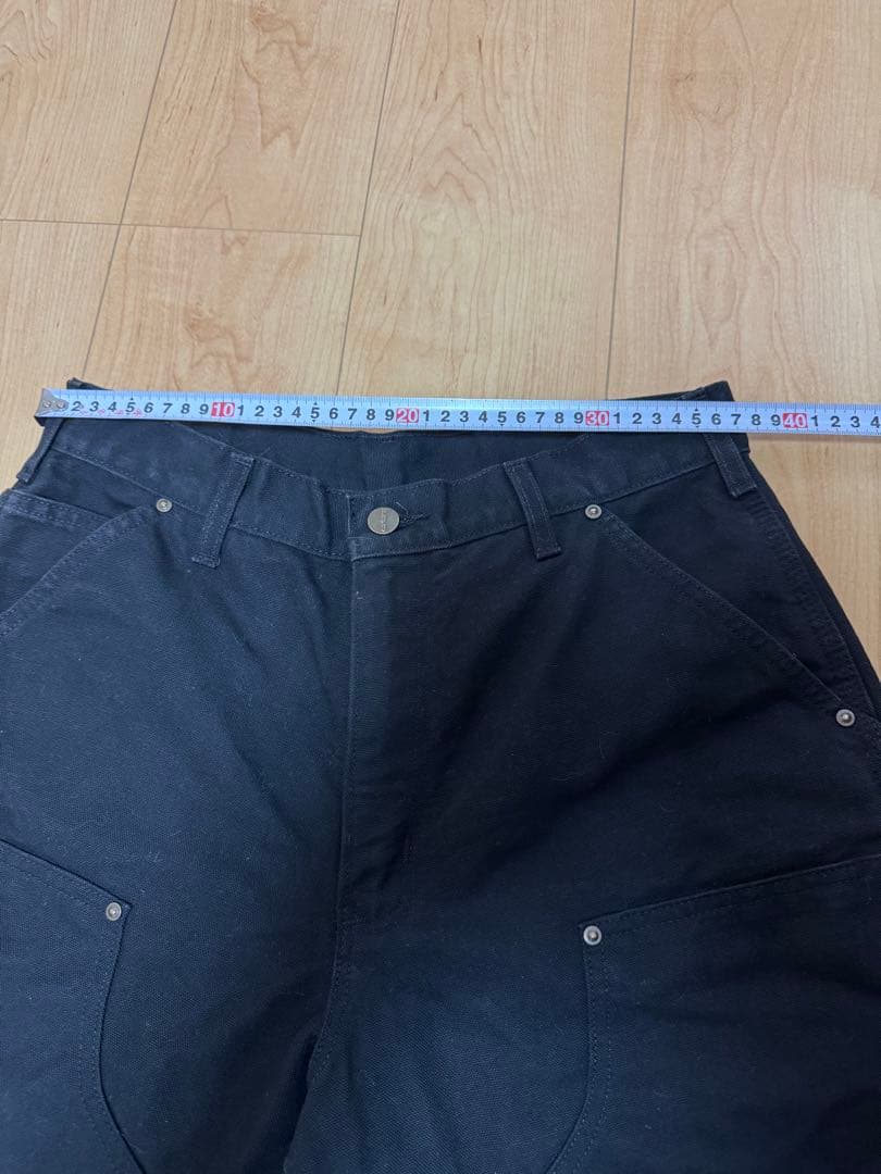 Carhartt 黒 ワークパンツ