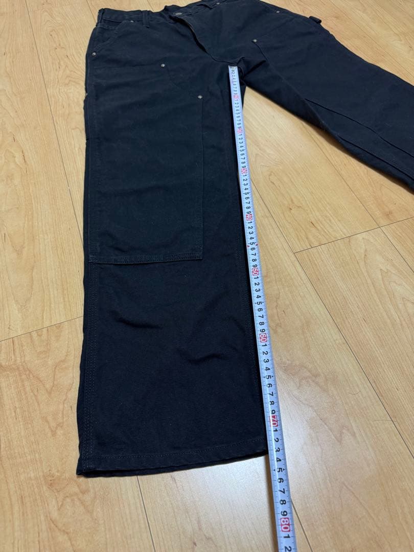 Carhartt 黒 ワークパンツ