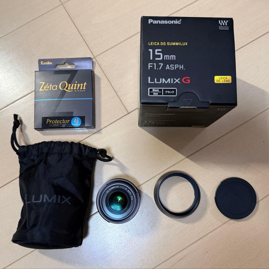 パナソニック LUMIX LEICA DG SUMMILUX 15mm F1.7
