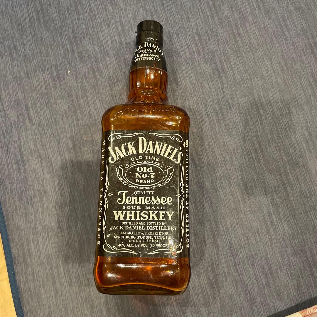 超特大JACK DANIEL’S Old No.7 空き瓶　超特大