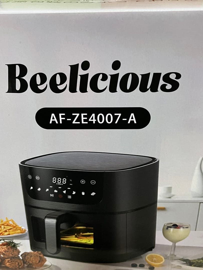 最新Beelicious ノンフライヤー AF-ZE4007-A 4.5新品❣️