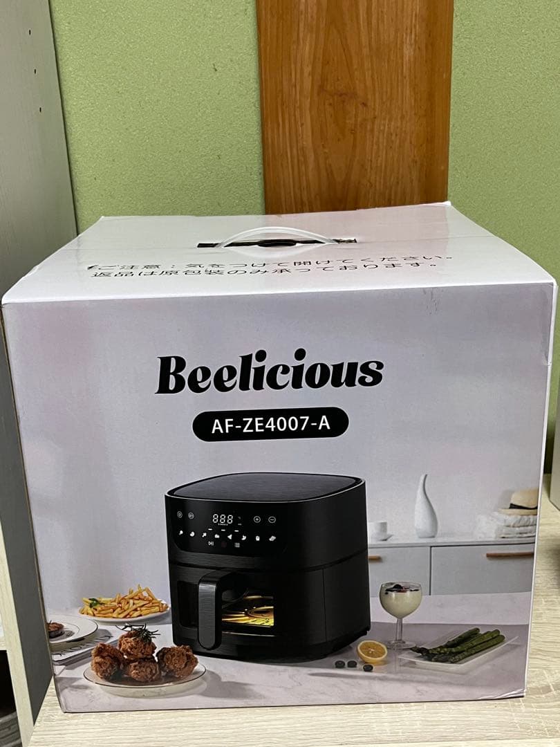 最新Beelicious ノンフライヤー AF-ZE4007-A 4.5新品❣️