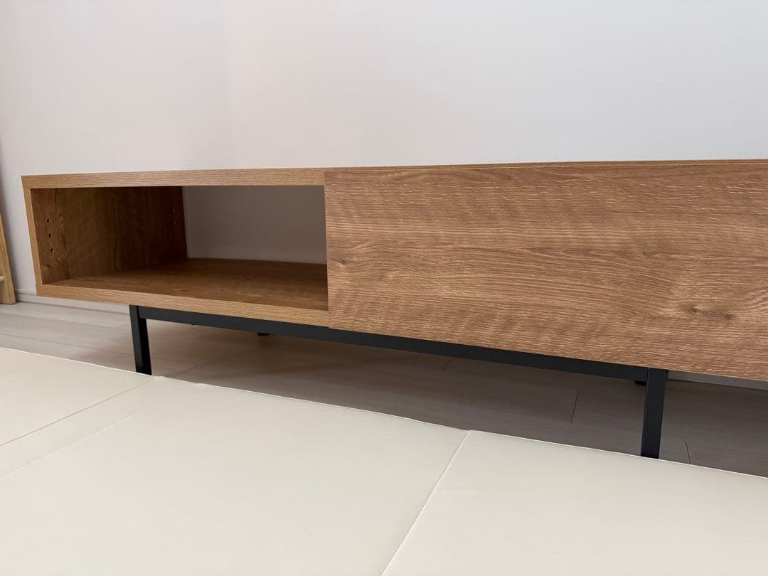 【LOWYA】テレビボード｜ナチュラルウッド｜日本製