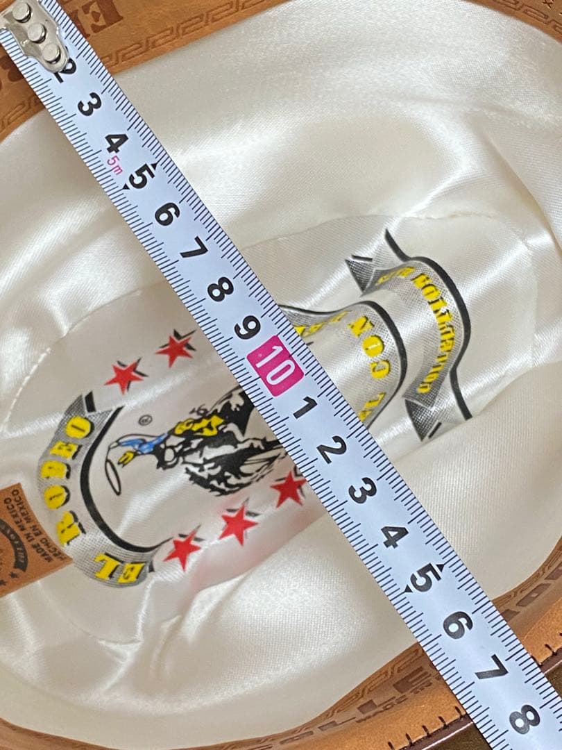 EL RODEO カウボーイハットアンティーク レザーハット メキシコ製