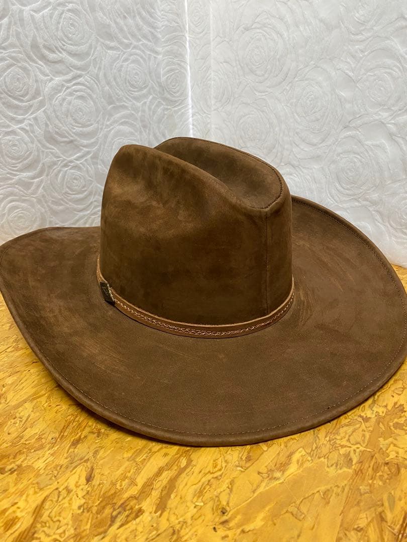 EL RODEO カウボーイハットアンティーク レザーハット メキシコ製