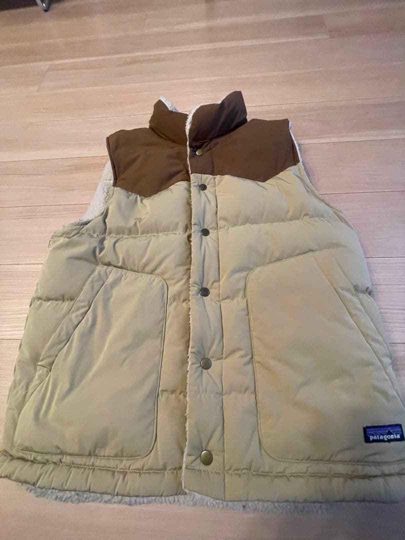 patagonia リバーシブルビビーダウンベスト