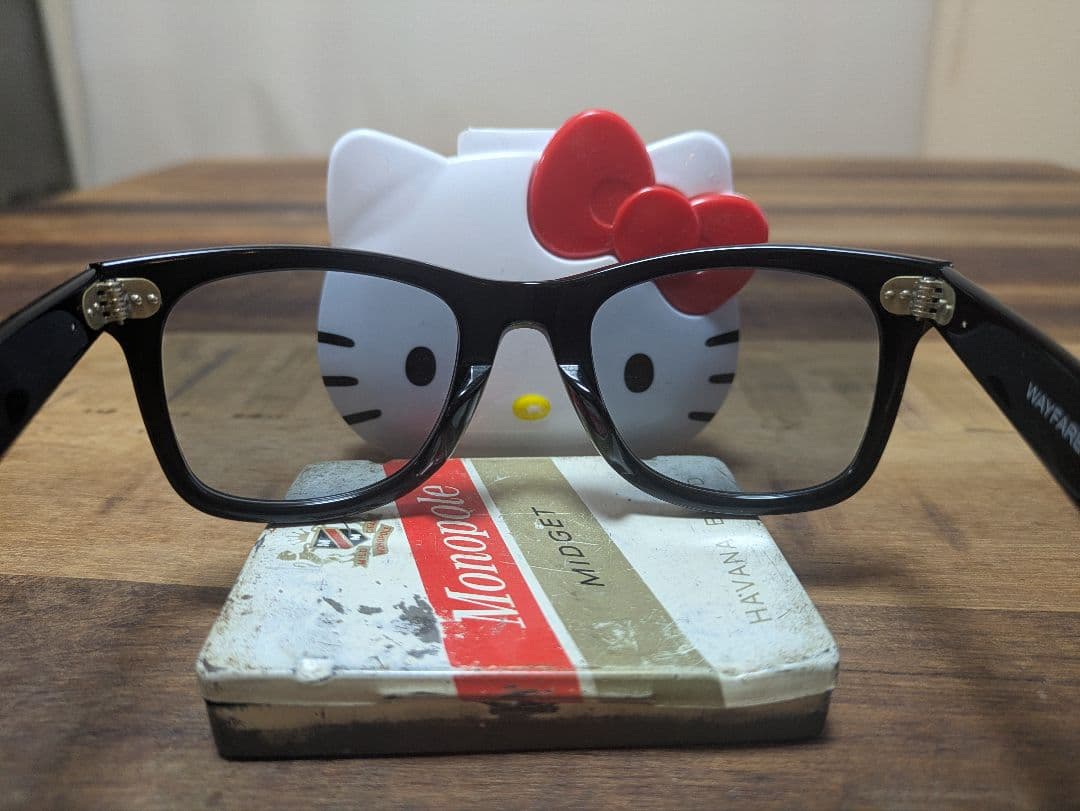 極美品！Ray-Ban レイバンサングラスRB5121F2000ウェイファーラー