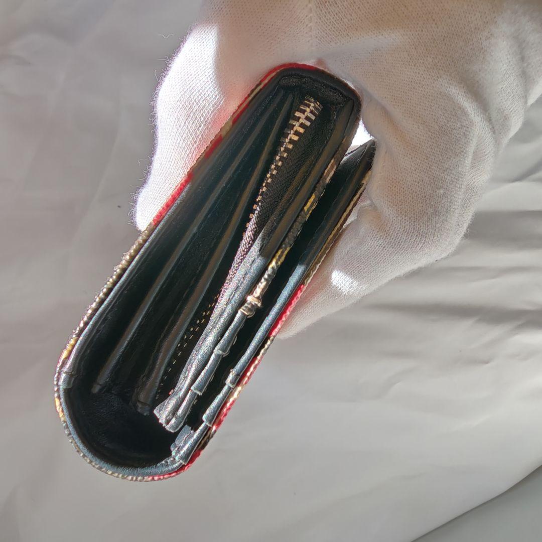 未使用級　ヴィヴィアンウエストウッド DERBY チェック　長財布　オーブ