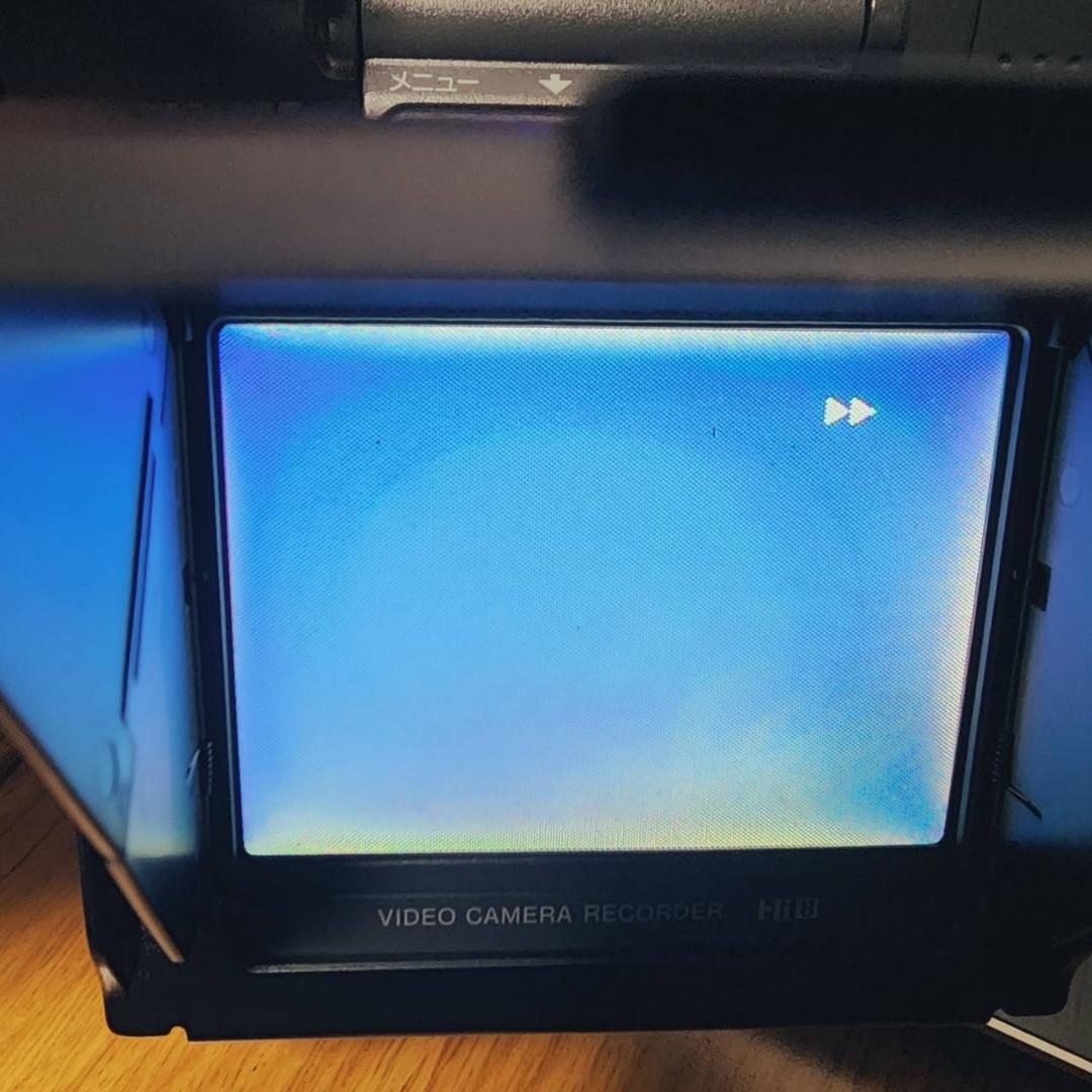 【動作確認済】高画質 8ミリ Hi8 SONY ビデオカメラ ACアダプタセット