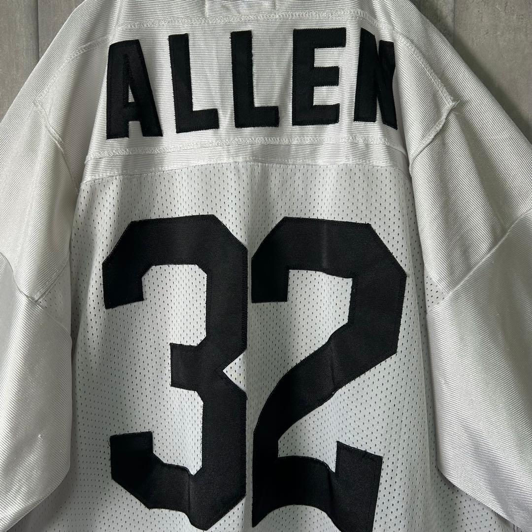 2004年 限定版 レイダース マーカスアレン ゲームシャツ 刺繍