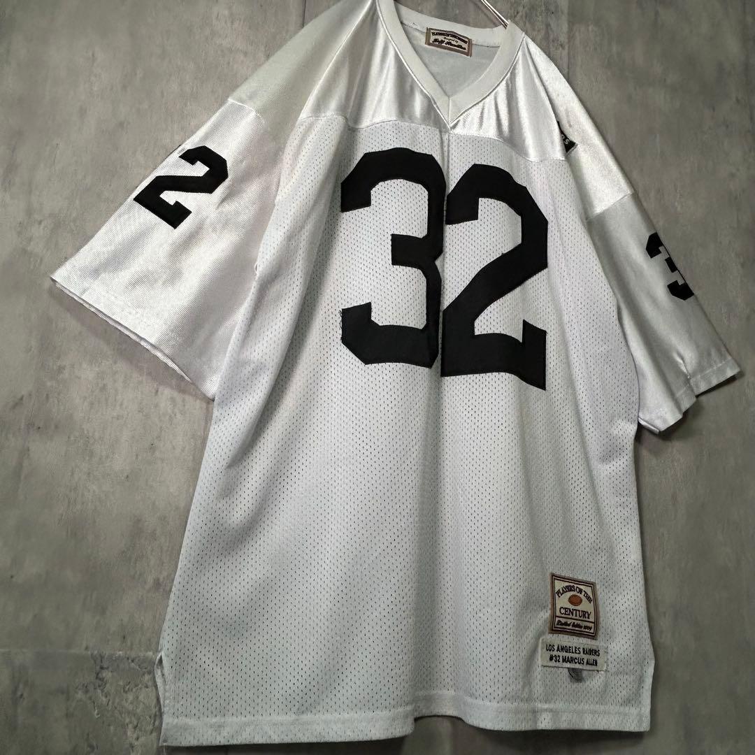 2004年 限定版 レイダース マーカスアレン ゲームシャツ 刺繍