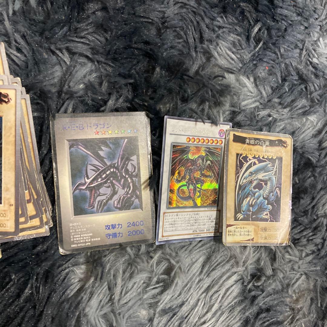 A0105)青眼の白龍　遊戯王　バンダイ版　ルールカード　まとめ売り