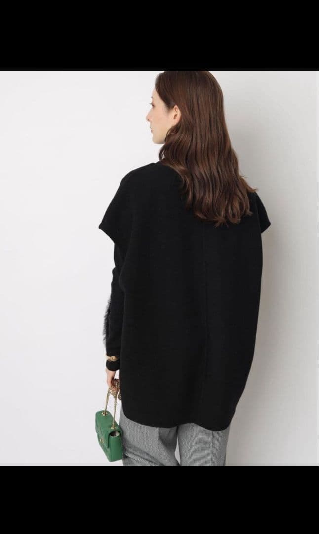 Arpege story ファー付リバージレ ベスト