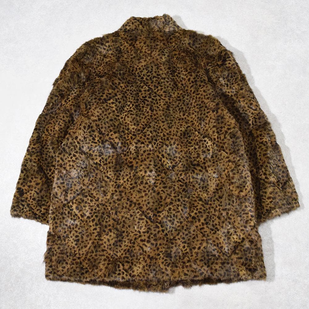 エンバ EMBA シェアード ウィーゼル ファー 毛皮コート ヒョウ柄 ミンク