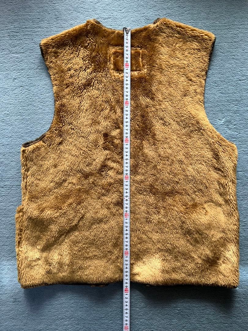 Barbour×US/Zip-Up Pile Boa Vest