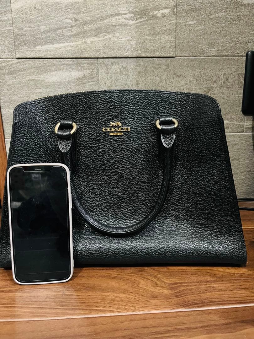 Do you have? 様 COACH ブラックレザー バッグ