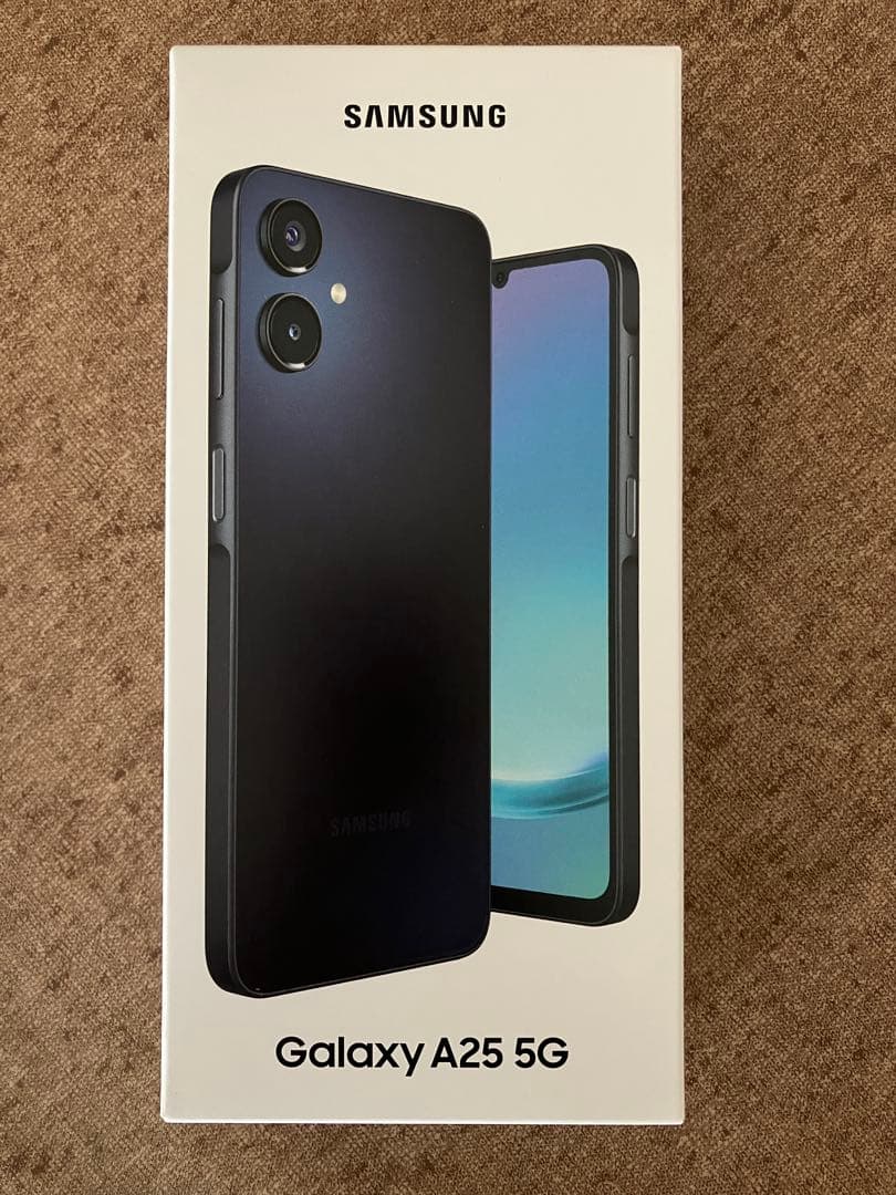 新品　未開封 Samsung Galaxy A25 5G 本体　ブラック