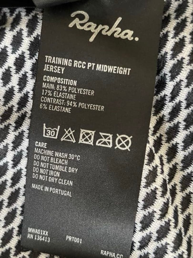 ウェア Rapha TRAINING RCC PT MIDWEIGHT JERSEY