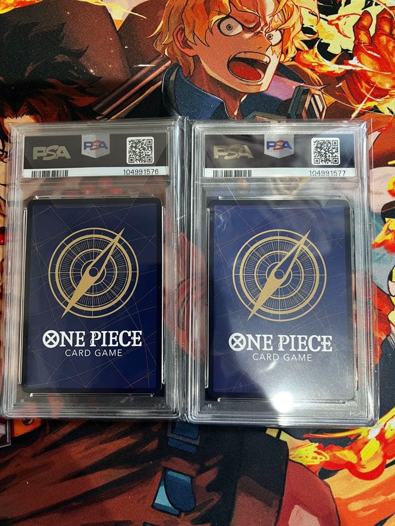 【PSA10連番】サンジ シクパラ ＆ ゾロ ロマンスドーン パラレ 2枚セット