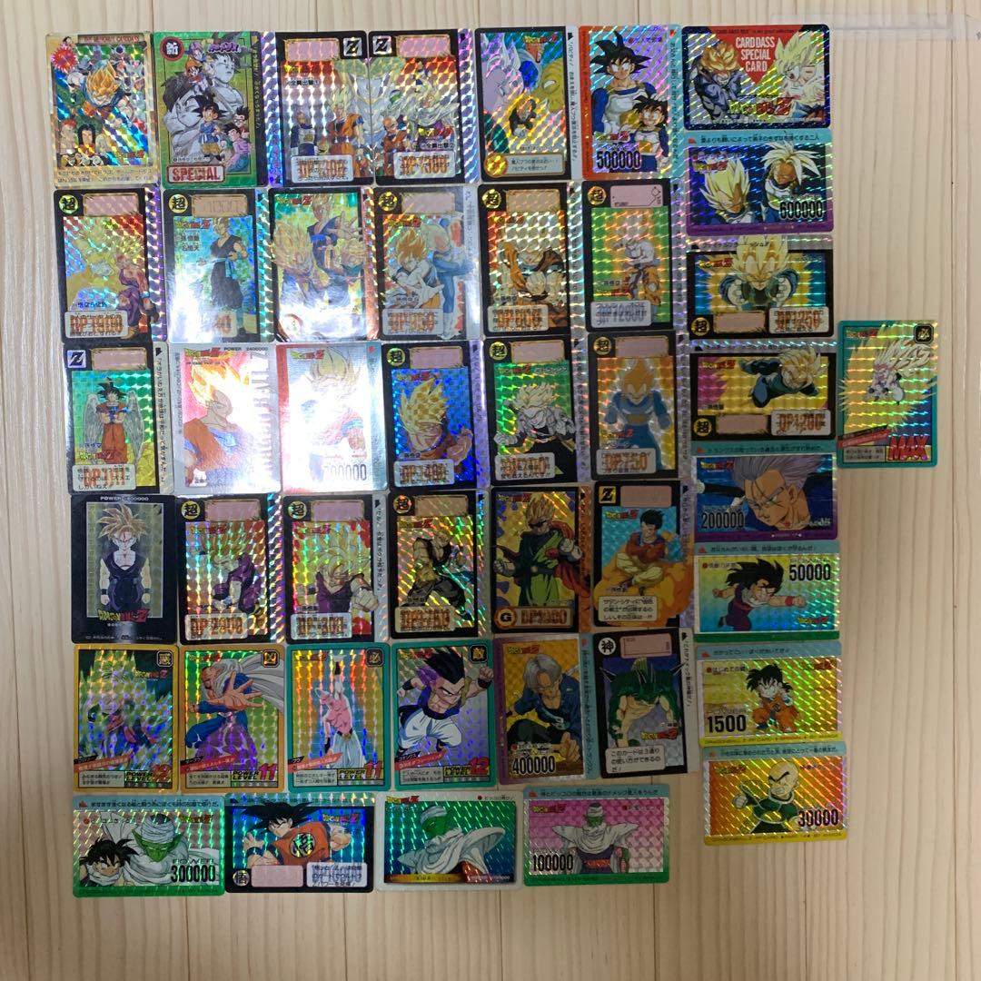 じ*ぃ様 ドラゴンボールZ トレーディングカード キラカード43枚セット まとめ
