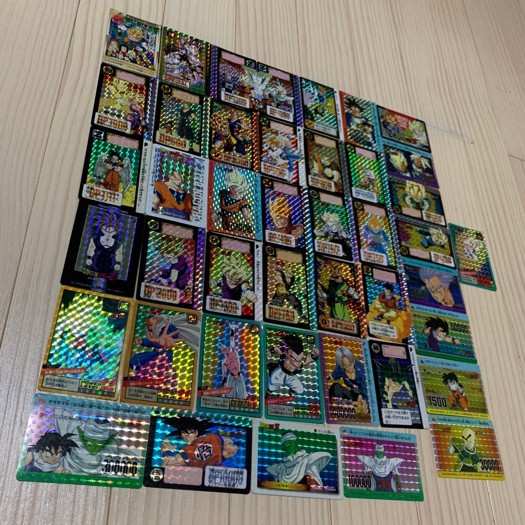 じ*ぃ様 ドラゴンボールZ トレーディングカード キラカード43枚セット まとめ