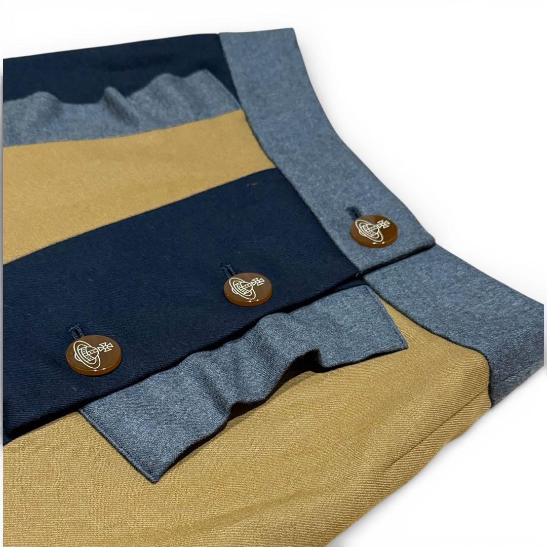 Vivienne Westwood 変形デザイン パッチワーク スカート オーブ