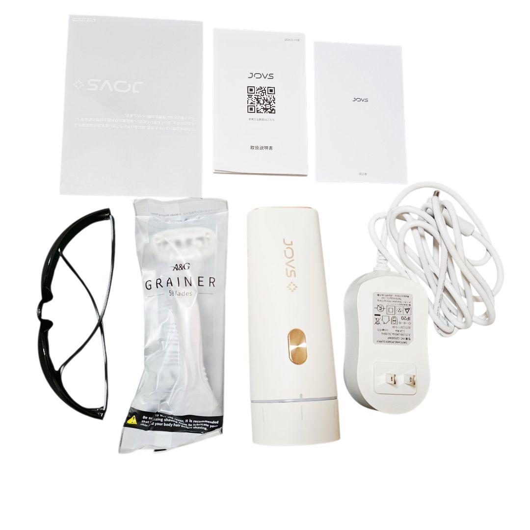 美品 JOVS レーザー 脱毛 SR付 ジョブズ DORA A366 白