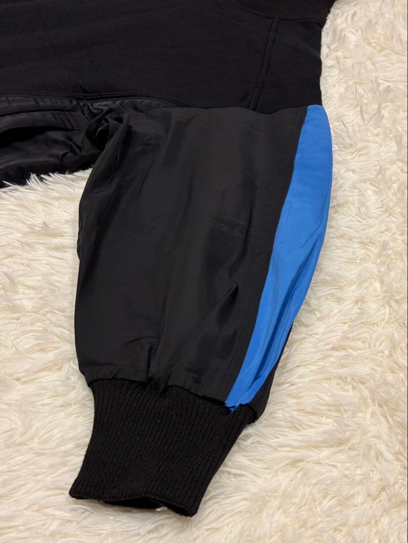 SUMISTYLE イアパピヨネ 異素材切替 ドッキング トップス 黒 F