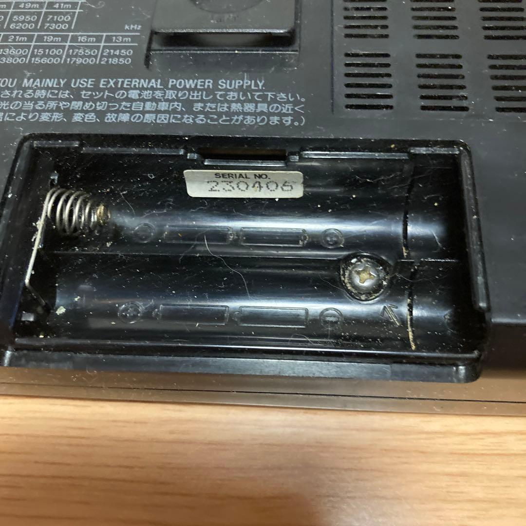 ＳＯＮＹ　ＩＣＦ➖７６０１高性能ポータブル受信機 ＦＭ　ＭＷ　ＳＷ１０バンド