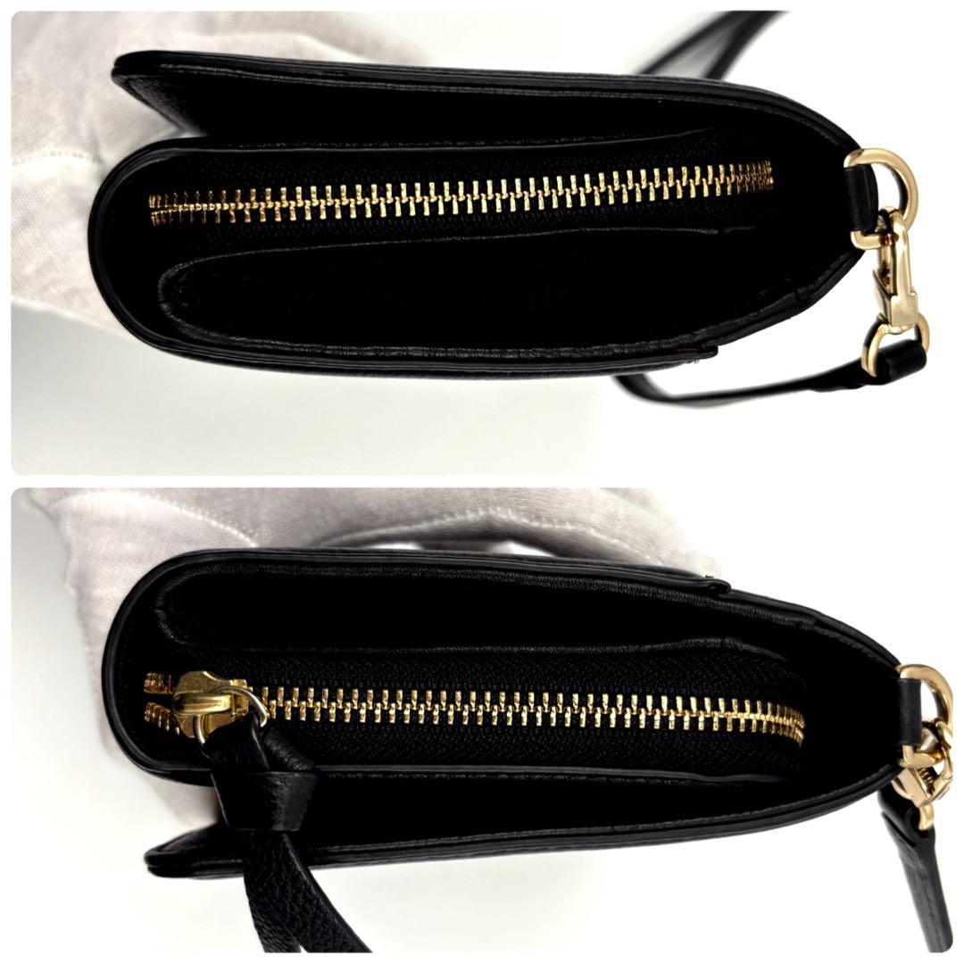 ✨美品✨トリーバーチ ショルダーウォレット ショルダーバッグ レザー 斜めがけ