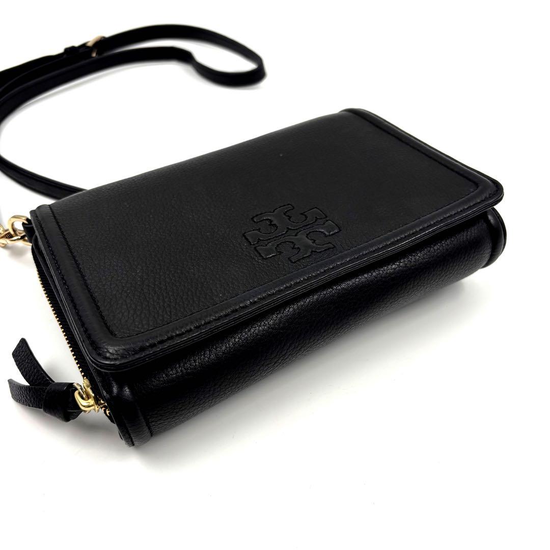 ✨美品✨トリーバーチ ショルダーウォレット ショルダーバッグ レザー 斜めがけ