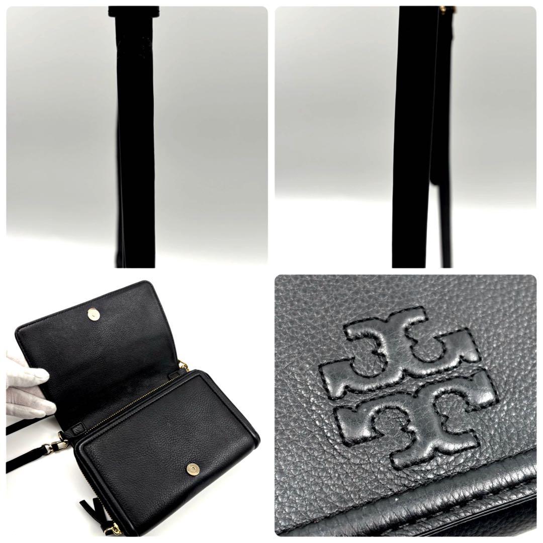 ✨美品✨トリーバーチ ショルダーウォレット ショルダーバッグ レザー 斜めがけ