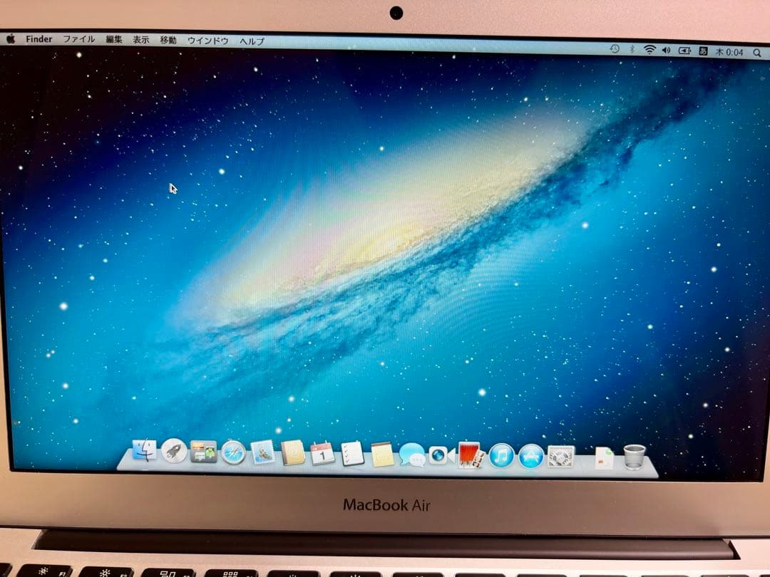 MacBook本体 MacBookAir mid2013(11inch)