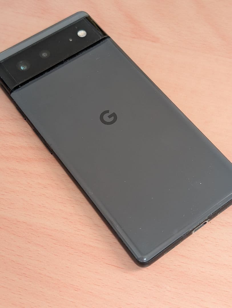 Google Pixel 6 Stormy Black 128GB【付属品完備】