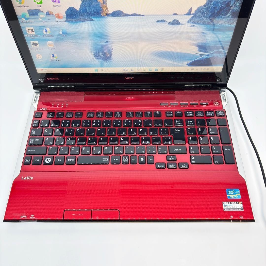 ノートパソコン/Core i7/SSD/Office/Windows11/A3