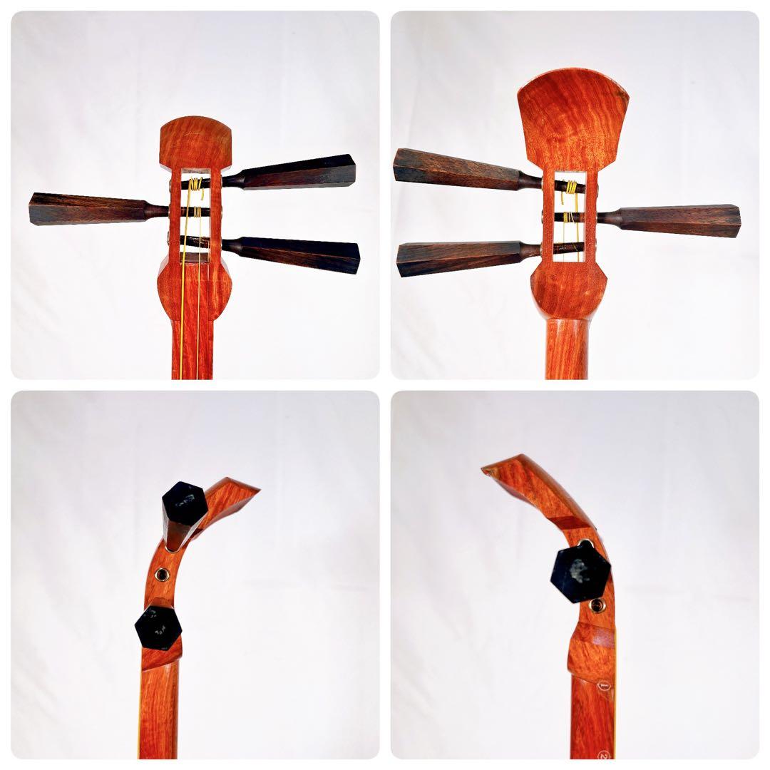 津軽三味線　花梨材　太棹　お稽古用