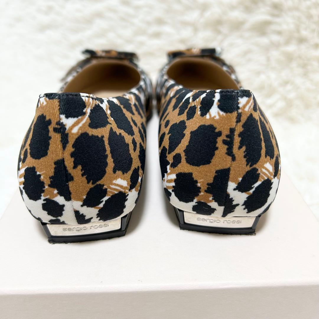 【美品】Sergio Rossi セルジオロッシ パンプス フラットシューズ
