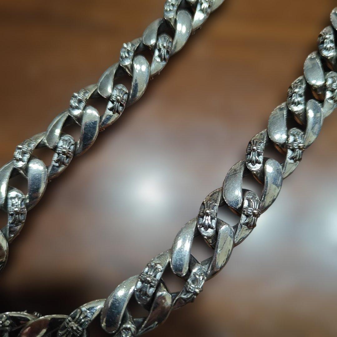 と*る様 ファンシー ダブルクリップ ウォレットチェーン シルバー925 222