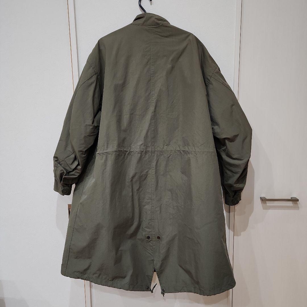 モッズコート オリーブ色 キルティング内装